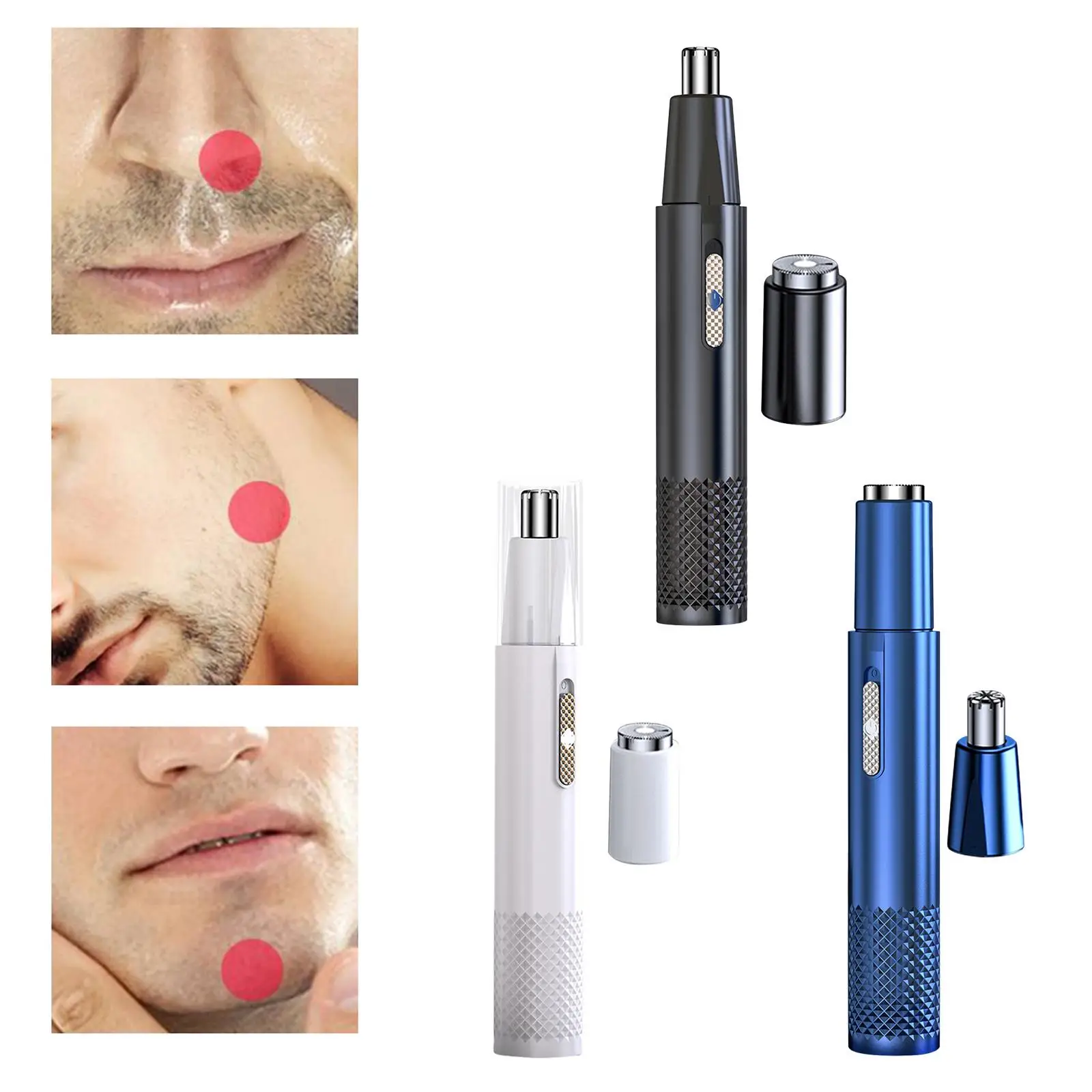 Nose Hair Rechargeable Easy to Clean for Travel Nose Hair Shaver