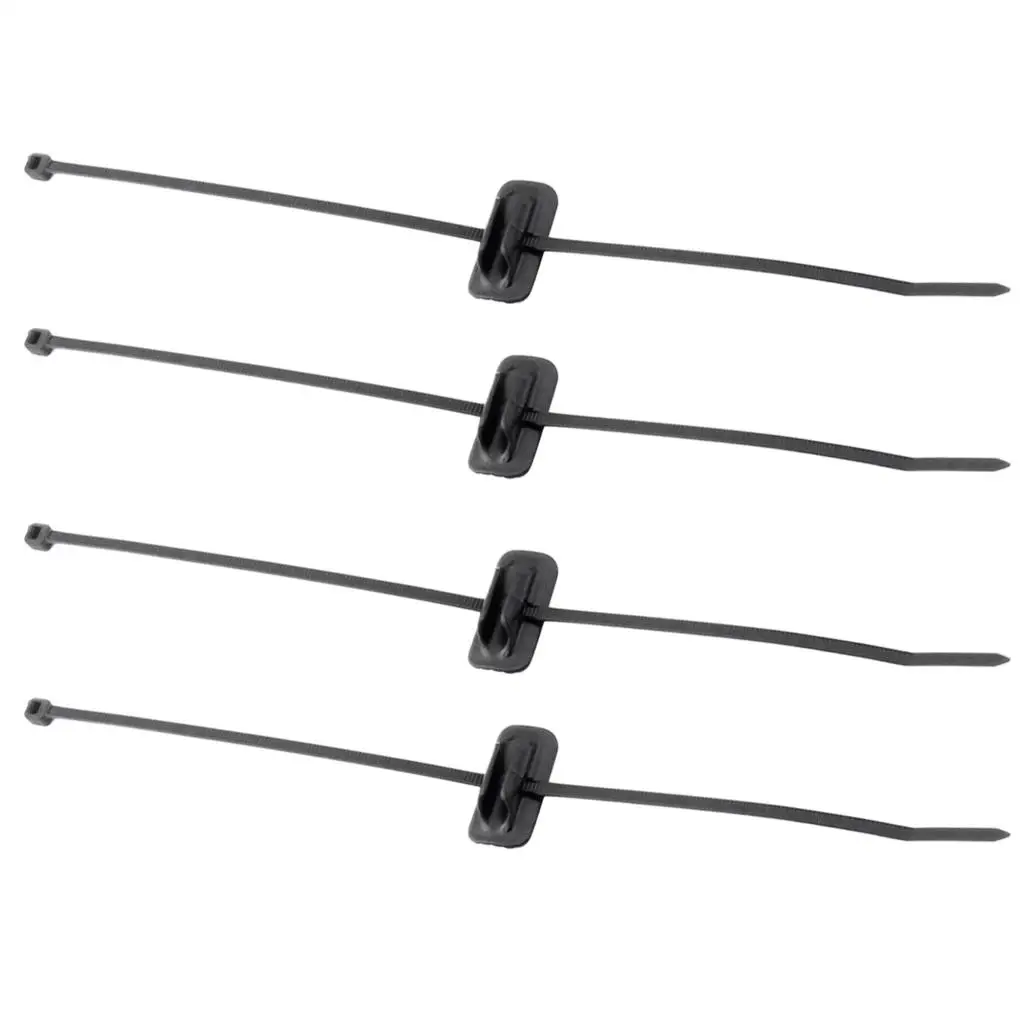 4x Stick on Housing/Hose Cables Guide   for Bike Tube Ties