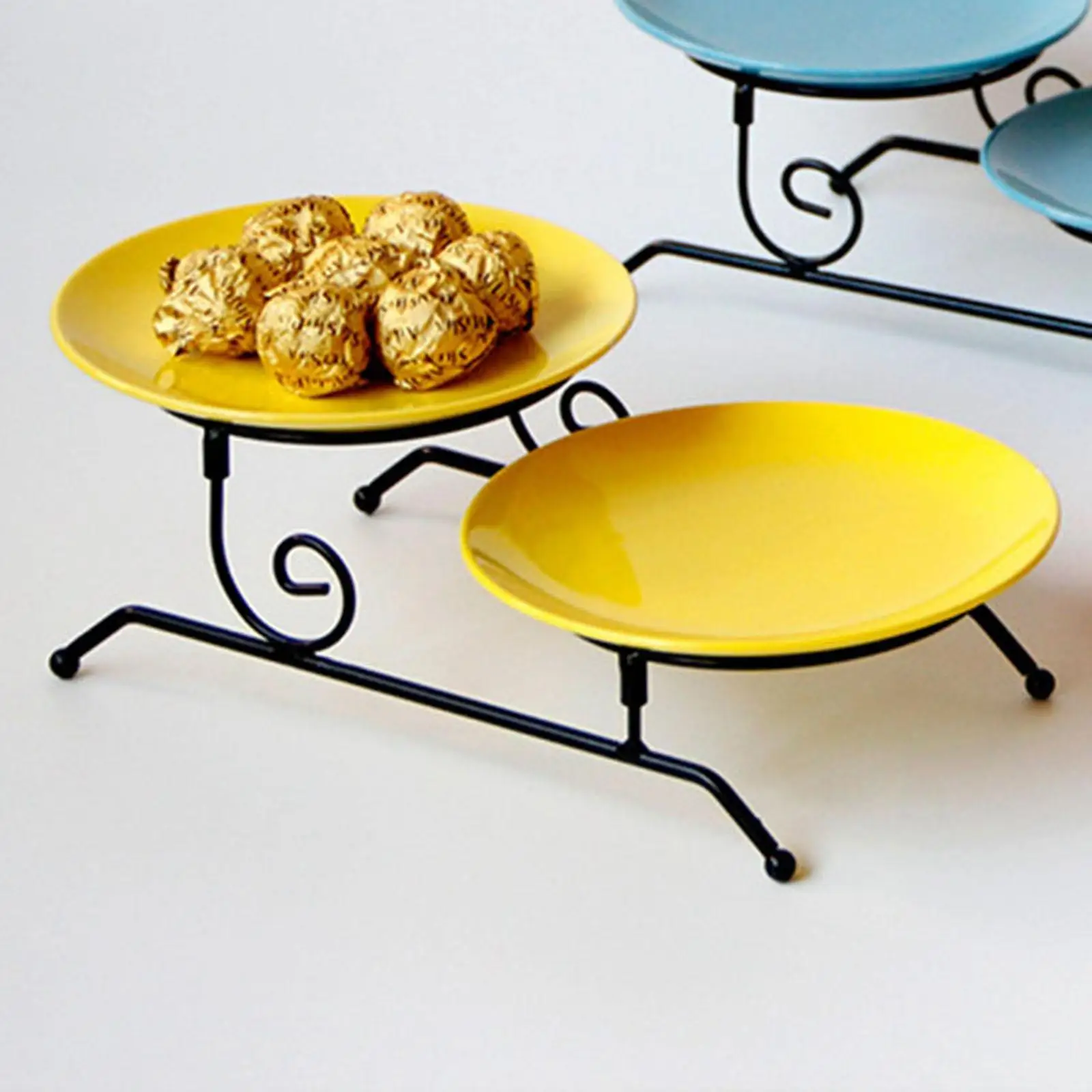 Dessert Serving Plate Pastry Candy Stand Trays Fruit Appetizer Tray Cupcake Cake Stand Restaurant Thanksgiving Bar Birthday