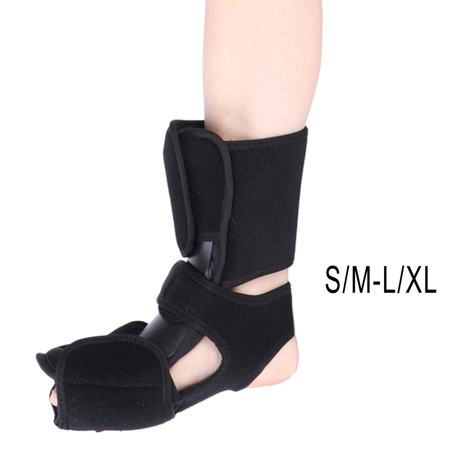 Plantar Fasciitis Night Splint Comfort Dorsal Straps Adjustable Foot Drop Brace for Arch Foot Left or Right Foot Women and Men