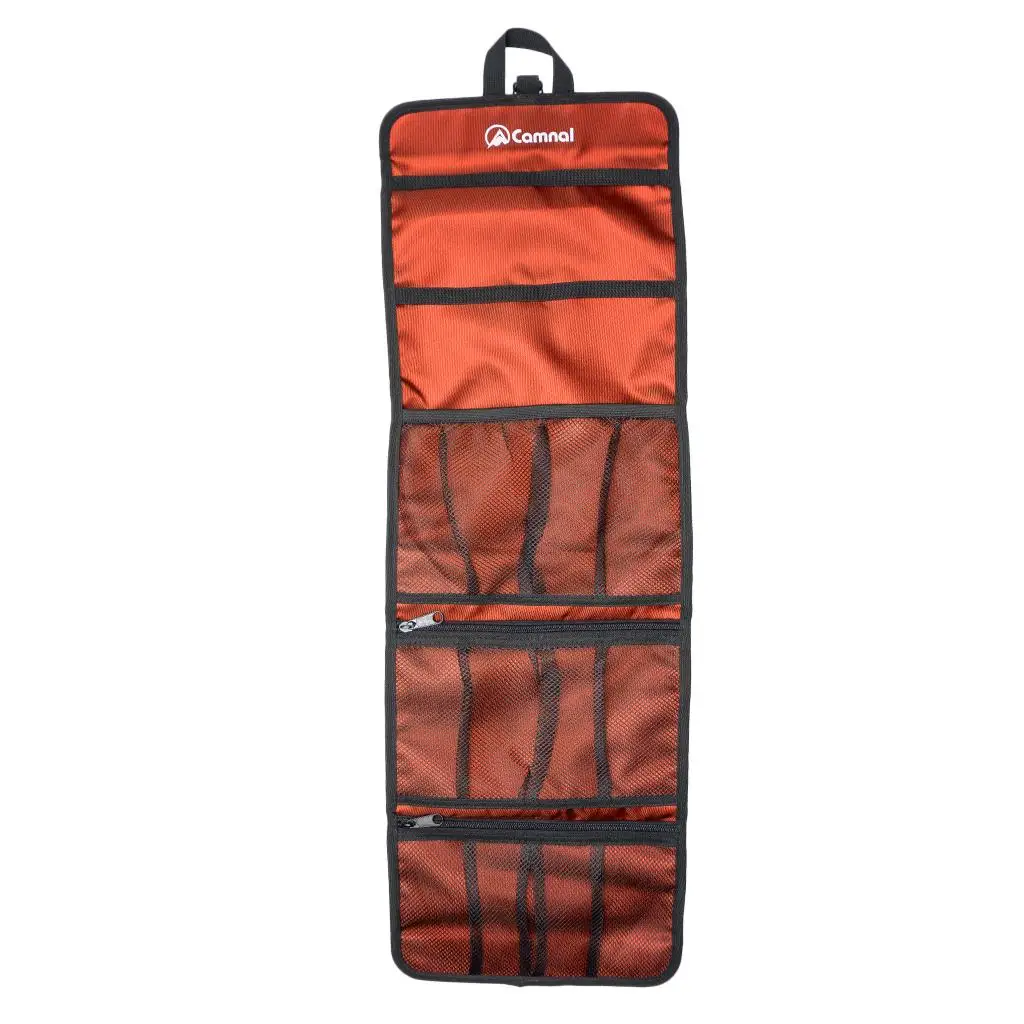 Climbing Mountaineering Equipment Holder Storage Bag Organizer Carry Pouch Foldable Rolling Up with Strap Buckle Closure