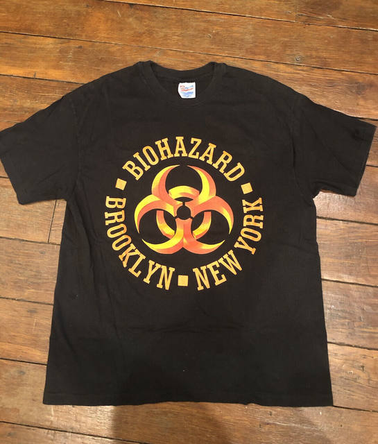 Vintage Early 1990's BIOHAZARD TOUR Hardcore Nyhc T-Shirt XL Madball URBAN  STATE - AliExpress 200000343