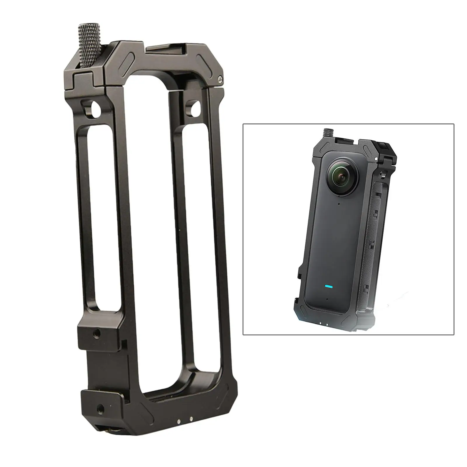 Durable Action Camera Protective Border Frame Shell Scratchproof Shockproof Mount Sports Camera Cage for x3 Assembly