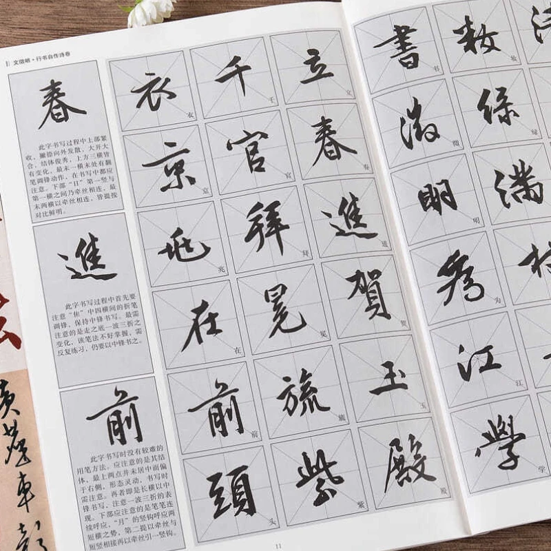 Wang xizhi escova copybook chinês caligrafia habilidades