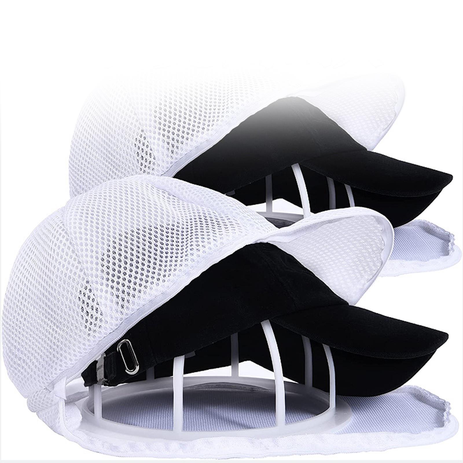 Hat Washer Portable Hat Washing Cage Holder Frame for Flat and Curved Hats