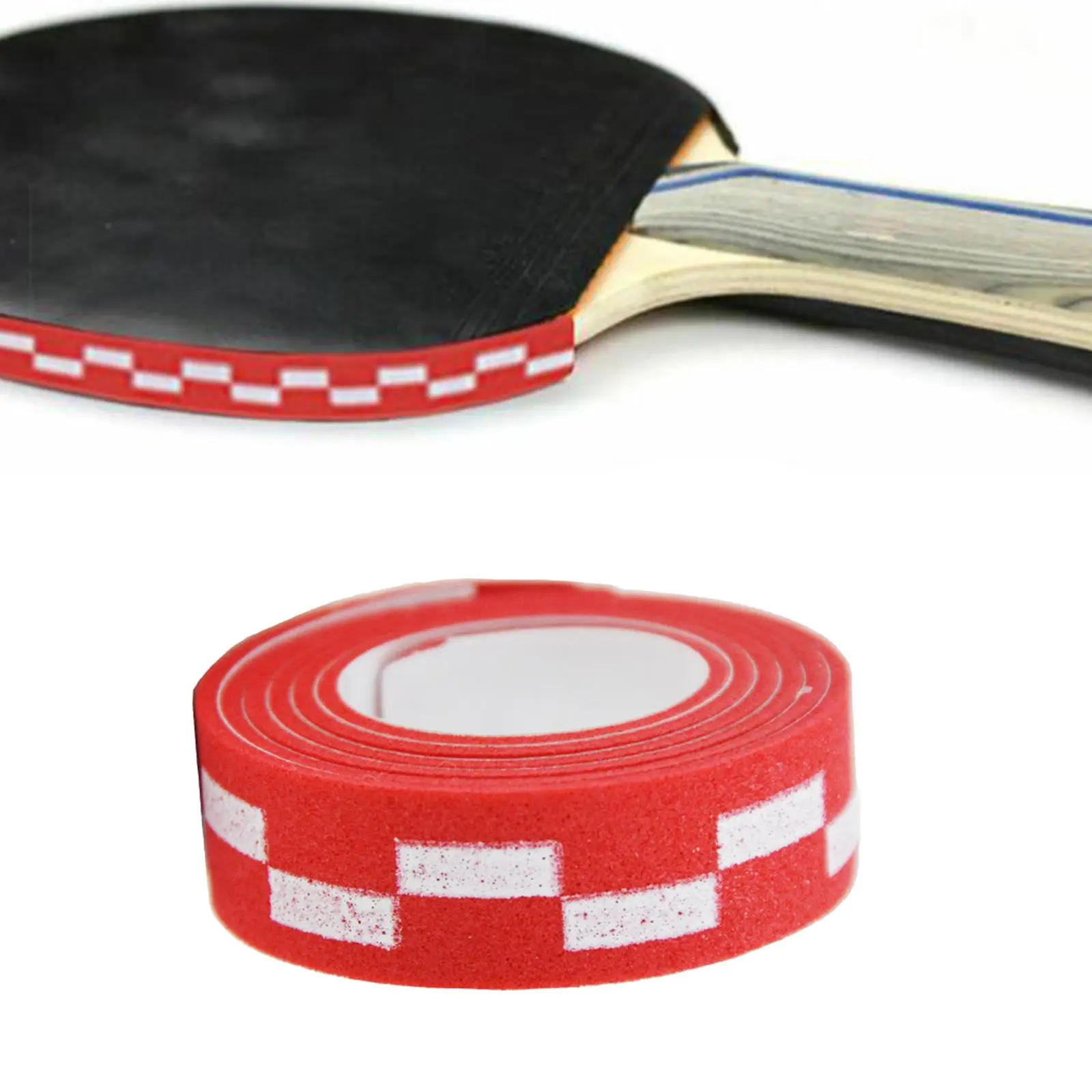 Table Tennis Racket Edge Tape 10mm 45cm Anti Collision EVA PingPong Paddle Side Tape Racket Care Accessories Ultralight Durable