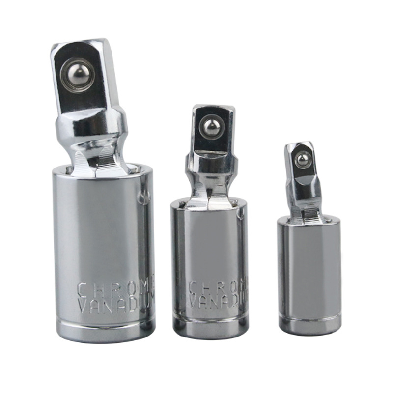 Steckschlüssel-Lenk adapter 1/4 "3/8" 1/2 "360-Grad-Drehhülsen-Ratschenschlüssel kombinierter Konverter – Detail 5