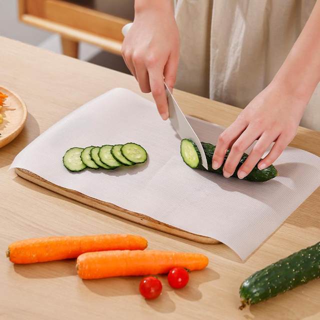 24cm*300cm Disposable Cutting Board With Separating Paper Sheets, Kitchen  Tool For Cutting Foods, Pe Pad, Sticky Board, Outdoor Chopping Board, Table  Mat