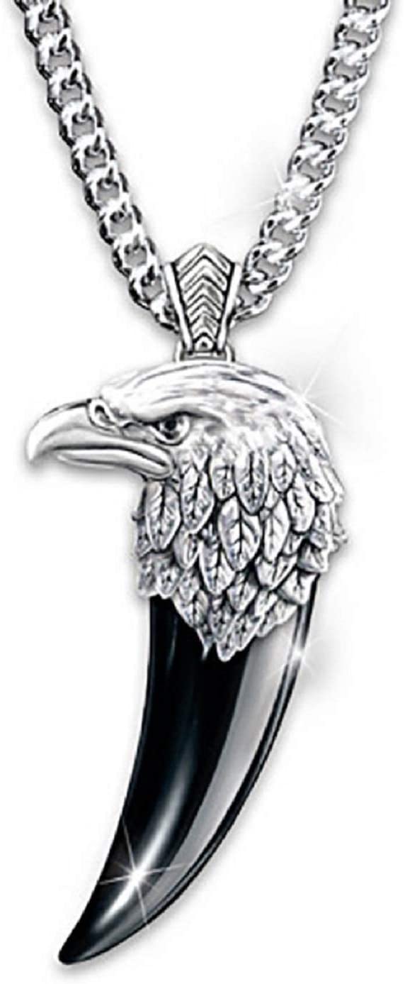 2022 New Vintage Eagle Necklace - Animals Aso