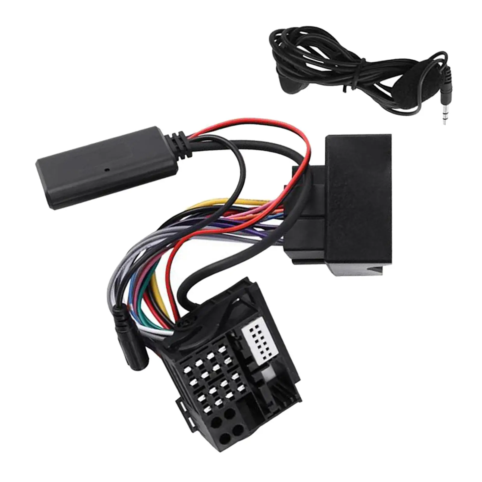 Car Bluetooth 5.0 Kit with Mic Module Audio Hands Free AUX Cable