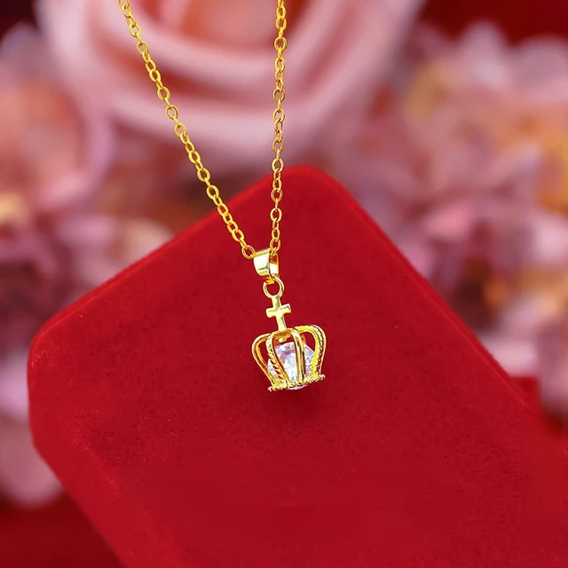 Crown white gold pendant in Gold for | Dolce&Gabbana® US