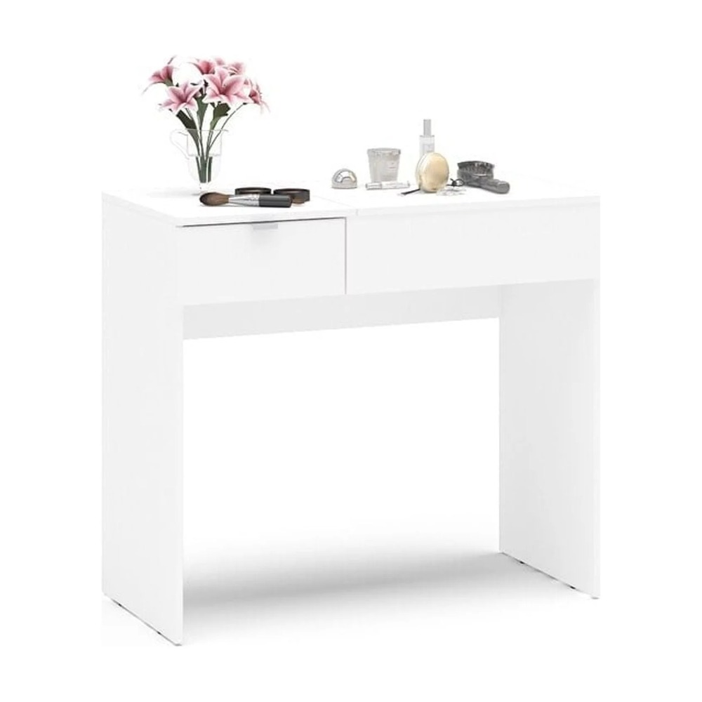 Description Picture 3 of itemWomen's Dressing Table Mirror Makeup Products Drawer Dresser for Bedroom Tables for Bed Room Furniture Baby Vanity Light Desk