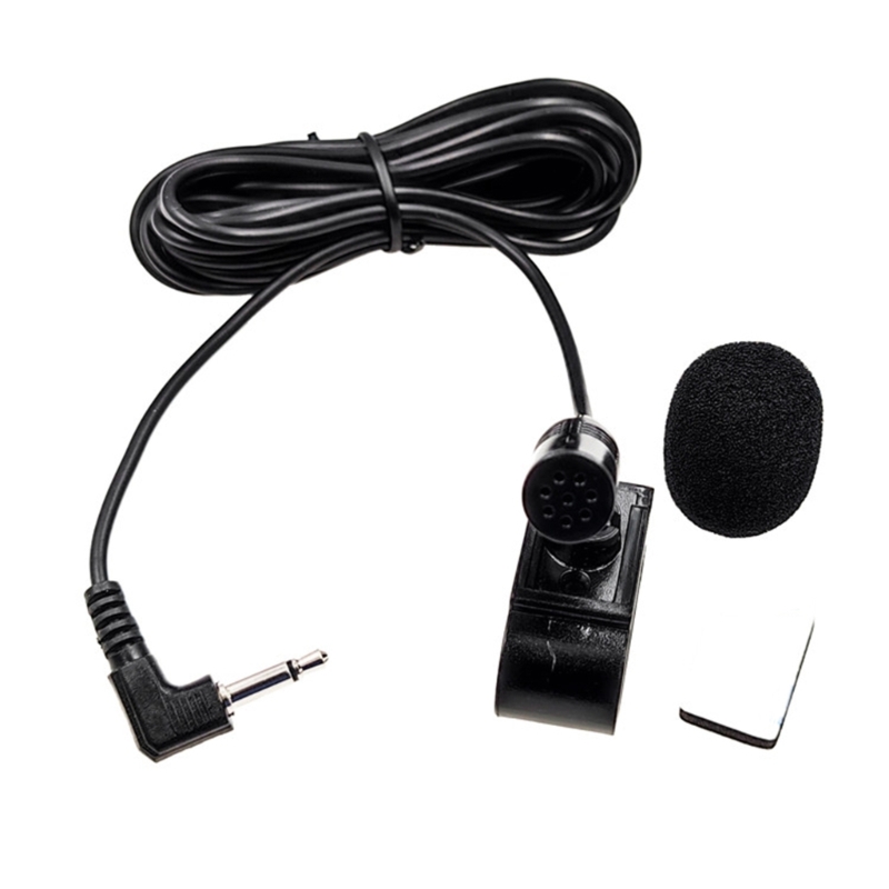 Title 6, PVC Wired 2.5mm/3.5mm Stereo Jack Mini Car Micr...