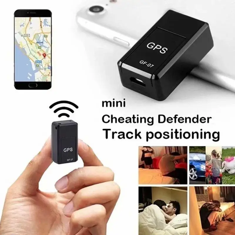 50-500M Mini Portable Real Time Tracking Locator Vehicle GPS Tracker Car Electronics Accessories 2.5x3.5x1.5 cm