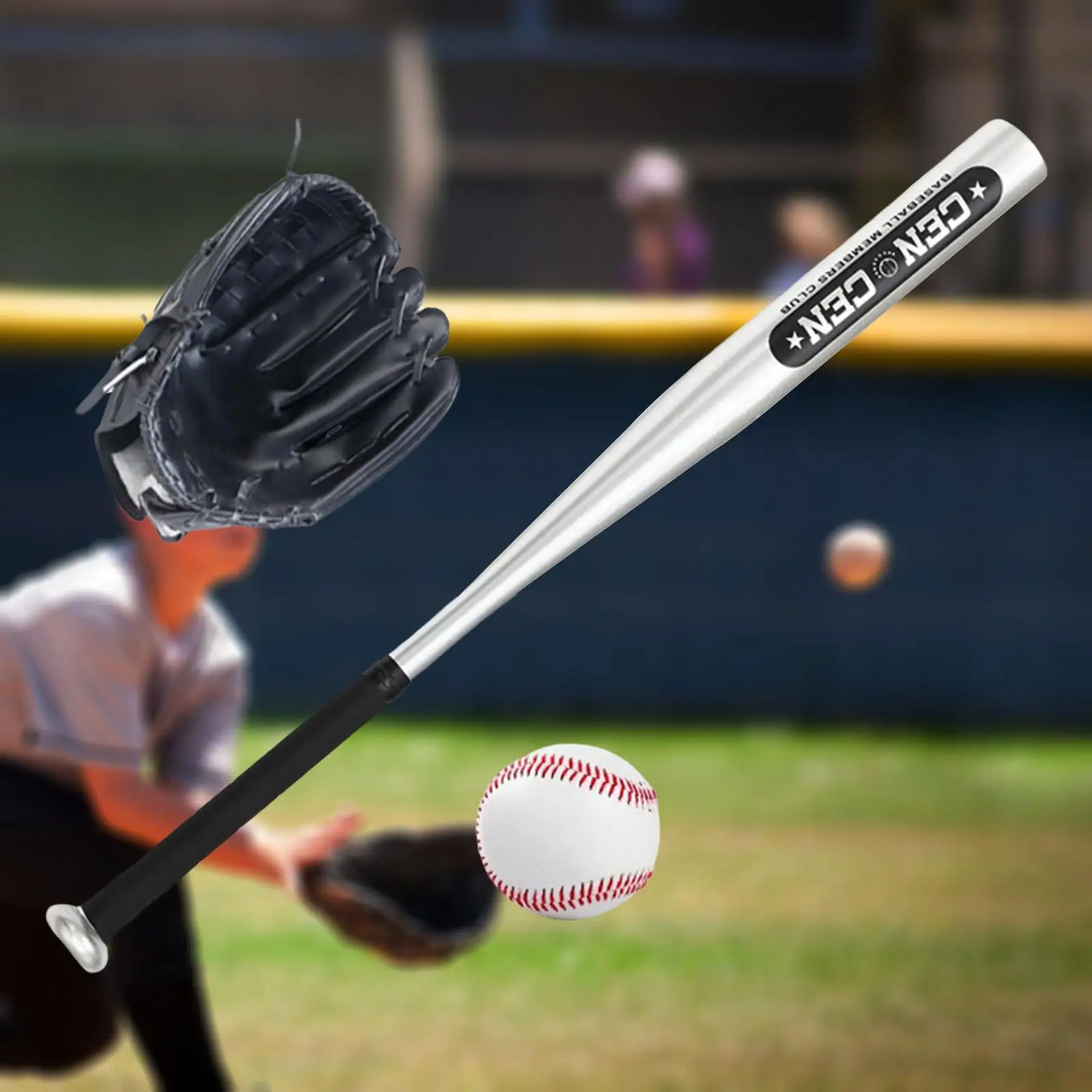 Baseball Bat Set with Baseball Glove and Ball Pactise Kids Teenager Portable Ball Soft Traing Softball for Home Toddler Kids