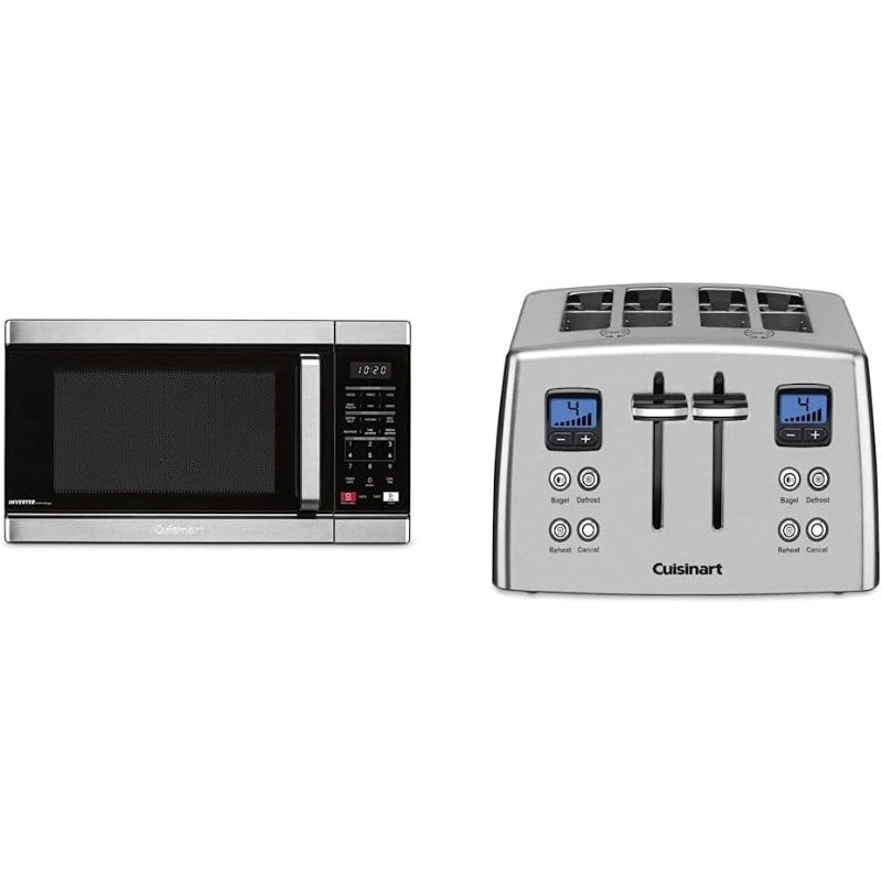 Title 15, Cuisinart CMW-110 Stainless Steel Microwave Ove...