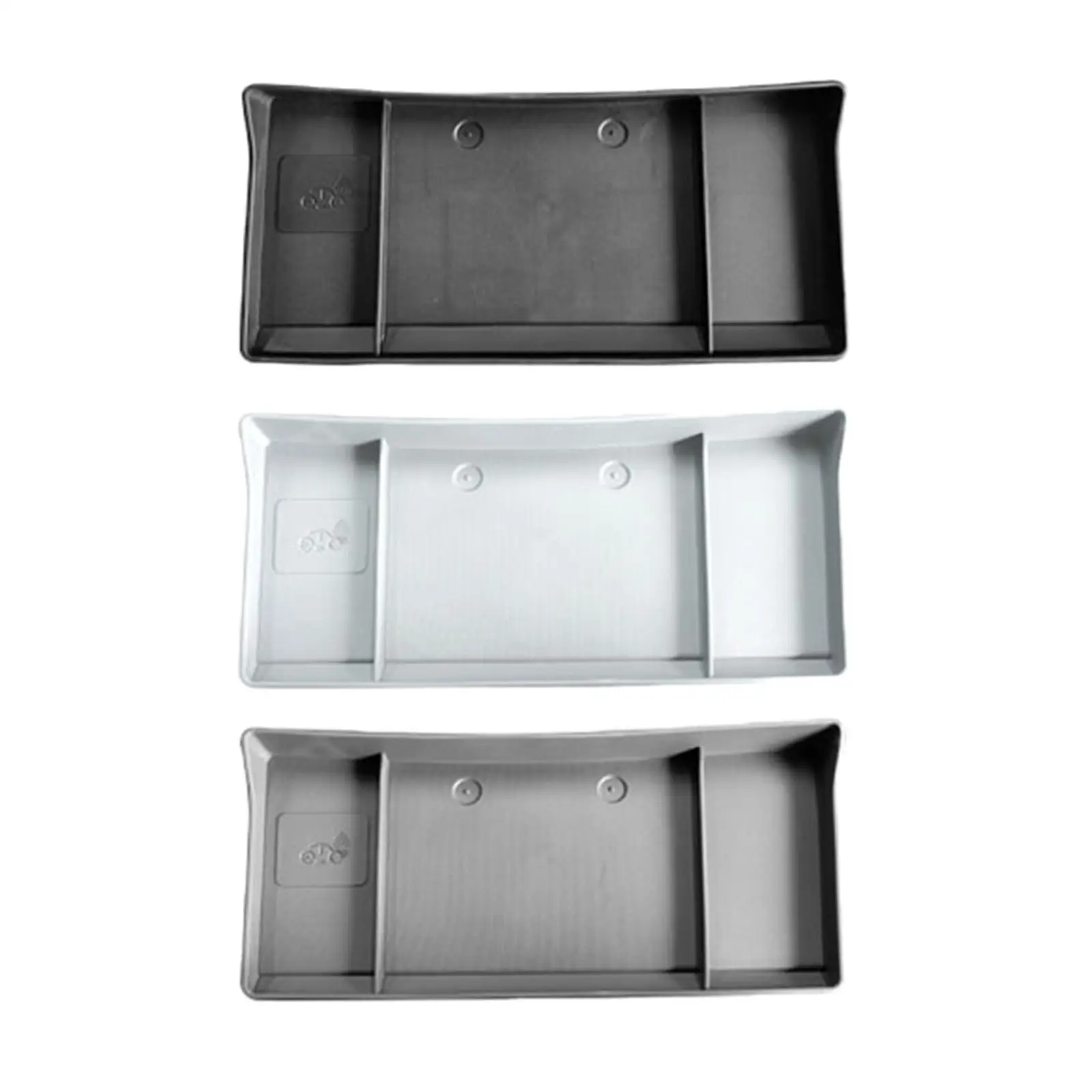 Center Screen Console Tray Organizer for Storing Glasses Paper Towel Behind Screen Storage Tray for Tesla Model 3 Y Parts