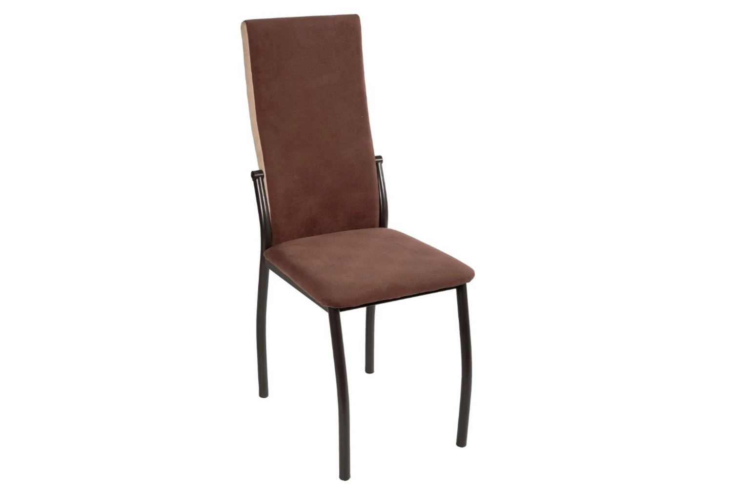 стулья на металлокаркасе коричневые