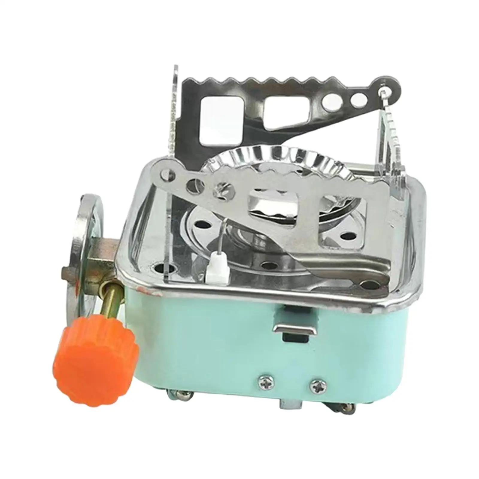 Gas Stove Portable Windproof Pocket Camping Stove for Hiking Barbecue Picnic