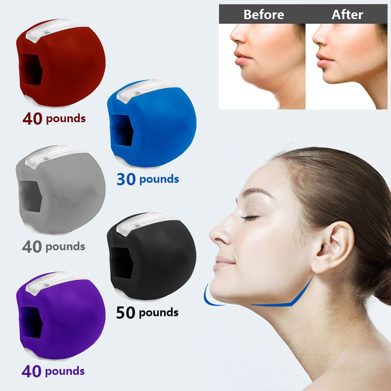 Best of Food-grade Silica Gel Jaw Exercise Line Ball Muscle Trainin Fitness Ball Neck Face Toning Jaw Muscle Training Face Lift Reviews & Tips