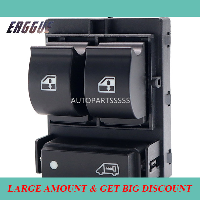 735487419 735421713 735532903 7354217140 6490X8 6490X9 Window Regulator  Switch Button Housing Front Left For Fiat For Peugeot