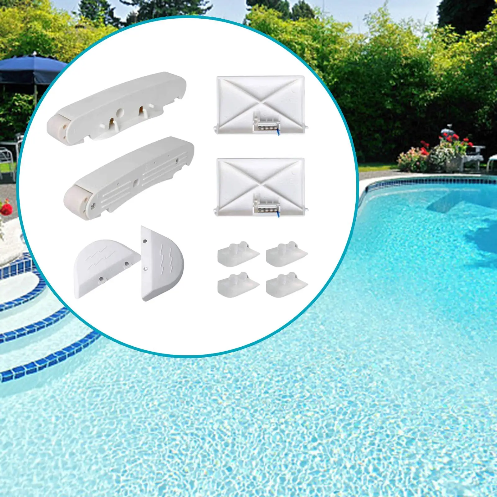 10Pcs Pool Cleaner Pod Swing Set Indoor Lightweight Pool Cleaning Equipment