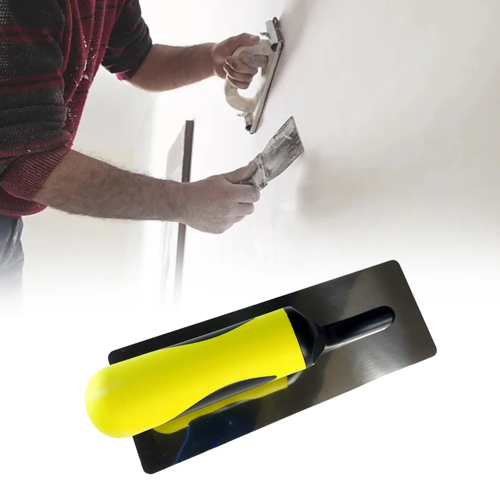 Finisher Plastering Trowel Sturdy Knife Scraper for Cement Repairing Drywall