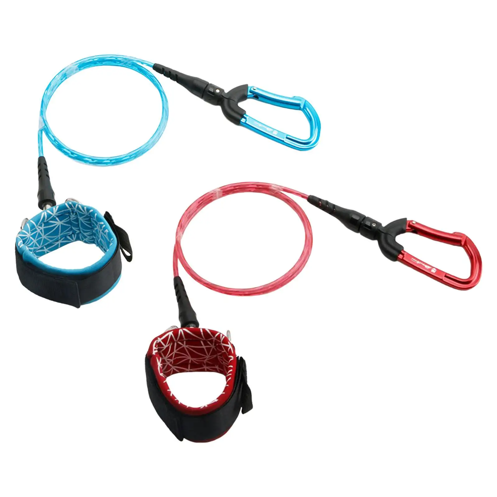 Freediving Lanyard with Adjustable Safety Rope for Drift Diving
