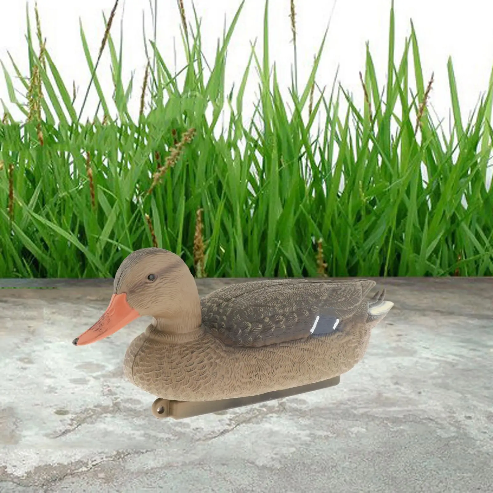 Hunting Duck Decoy Lifelike Durable Realistic Ornament 3D Decorative Simulation Hunting Duck for Garden Pond Outdoor Decor