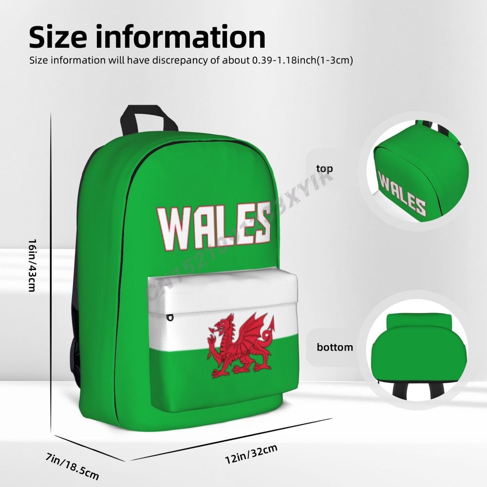 cymru ponto schoolbag saco do mensageiro caso