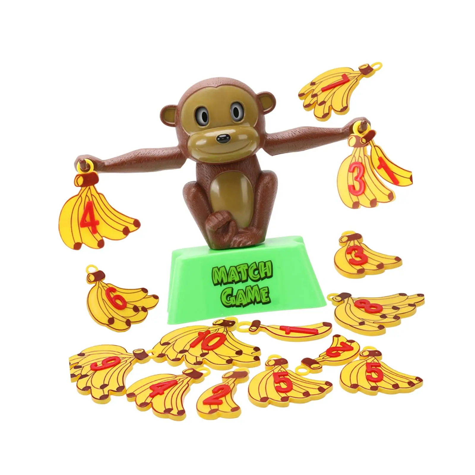 Early Learning Scale Early Learning Monkey Balance Math Game Number Learning Toy for Cooperation Interaction Fine Motor Skills