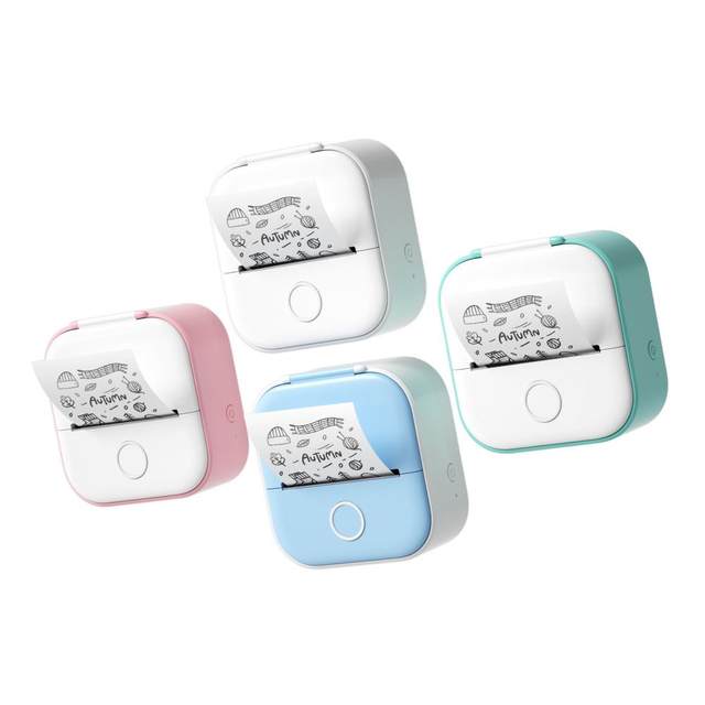 MINI STAMPANTE TERMICA Portatile per Foto Mini Printer + 3 Rotoli Papers  EUR 25,99 - PicClick IT