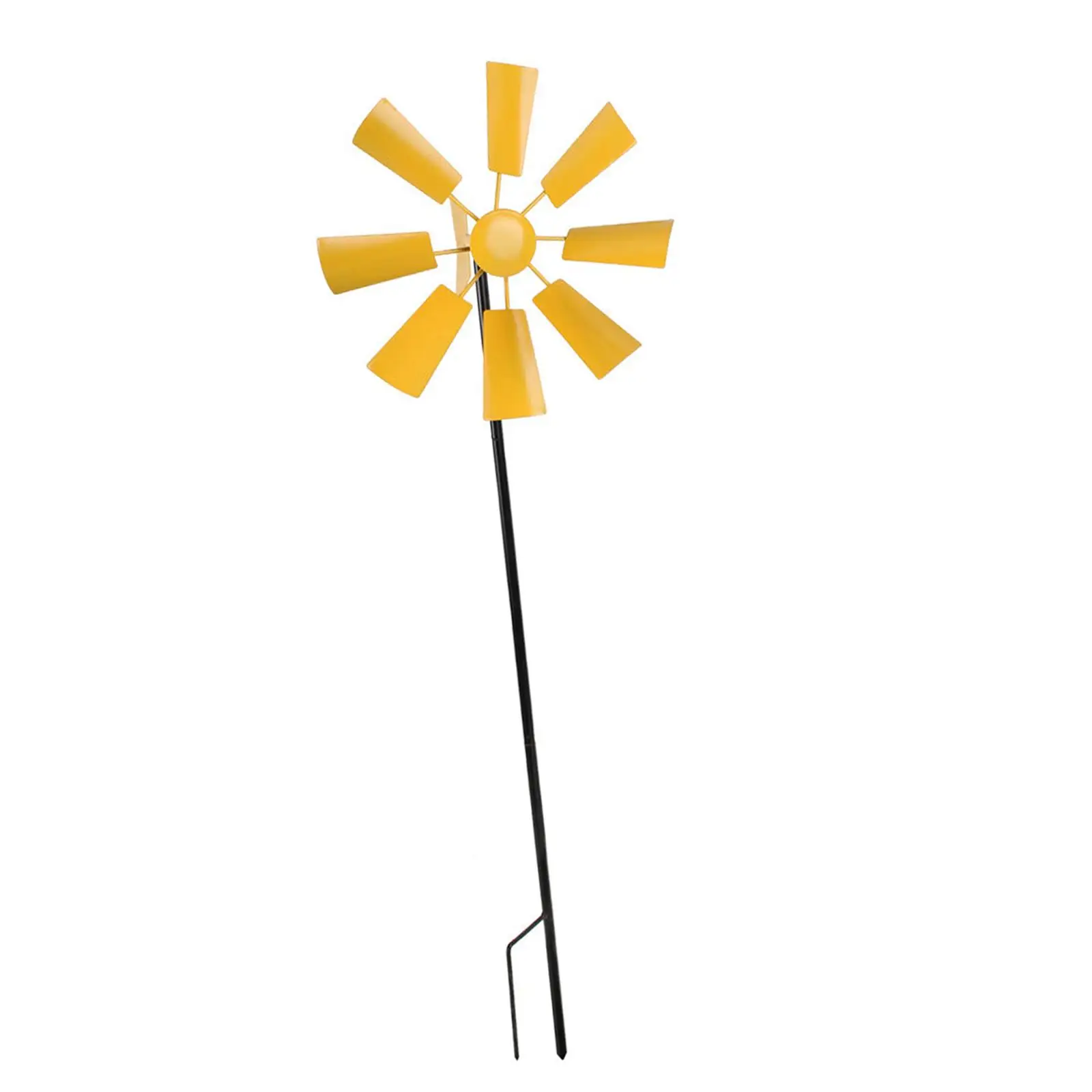 Wind Sculpture Windmill Wind Toys Iron 360 Degrees Swivel Lawn Pinwheels Wind Catcher for Lawn Backyard Patio Terrace Ornaments