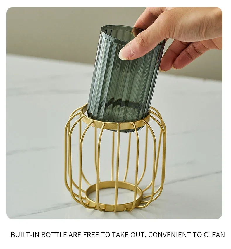 Creative Golden Vase