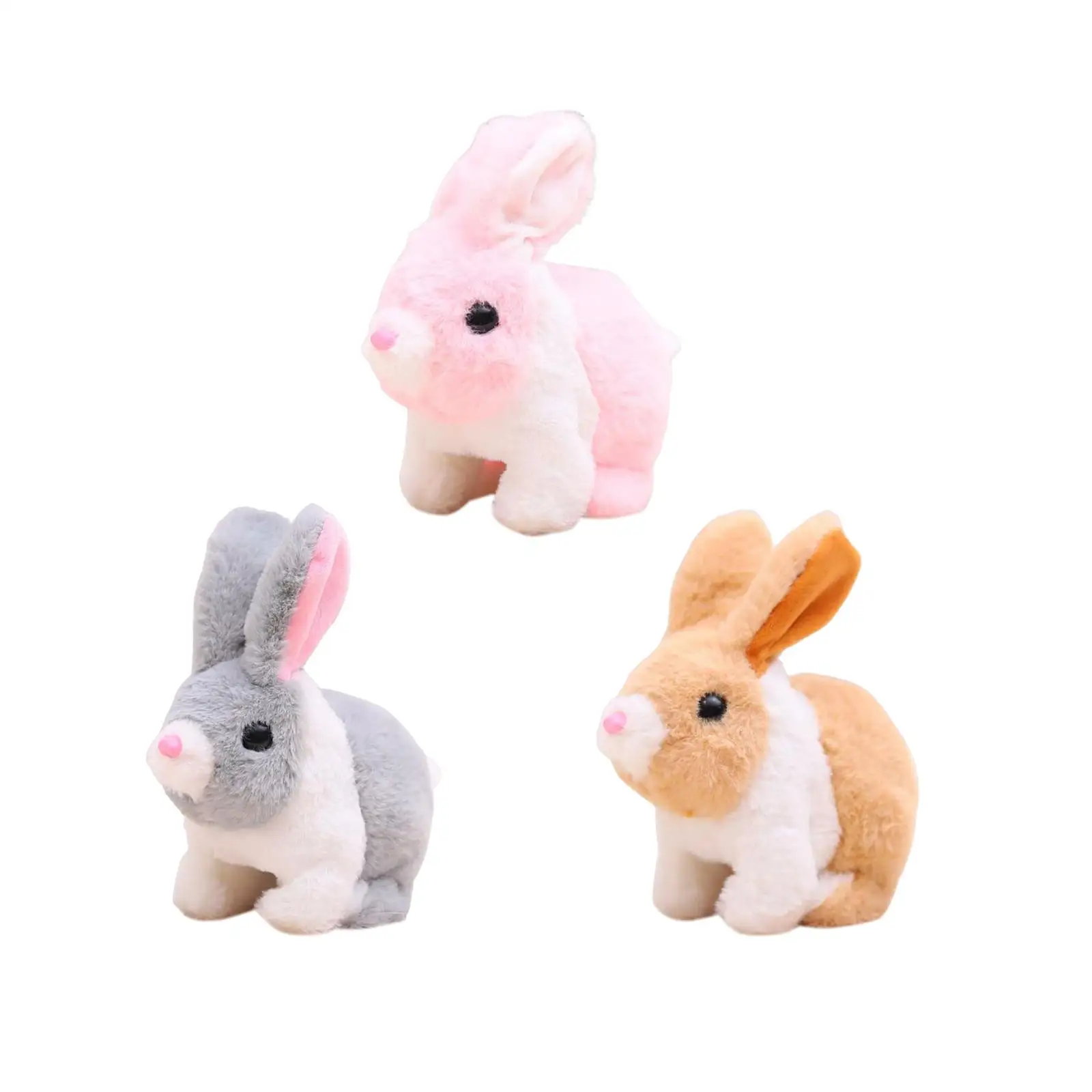 Electric Bunny Toys with Sound and Movements Bunny Doll for Birthday Gift