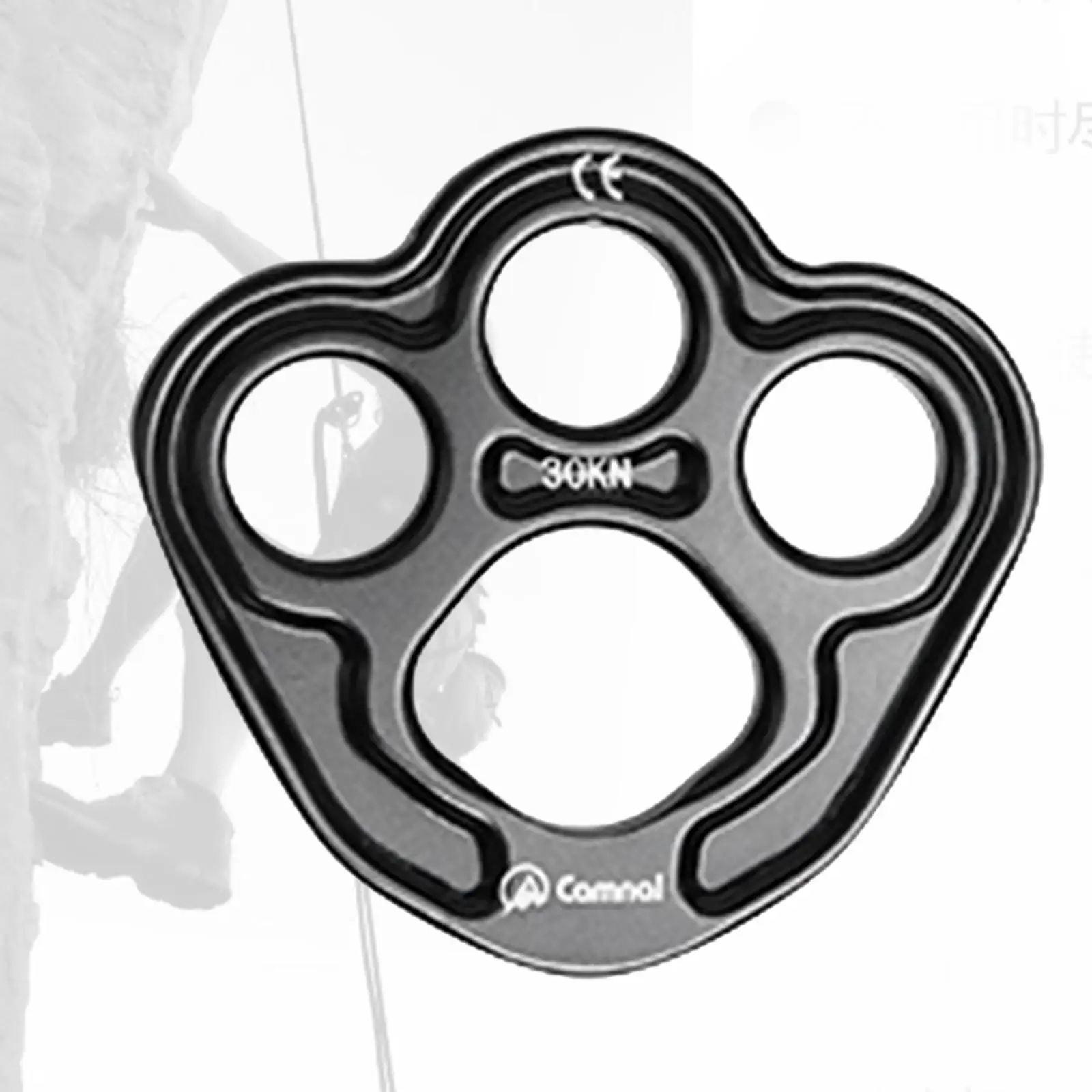 28KN Paw Rigging Plate Anchor Device for Climbing Dance Caving