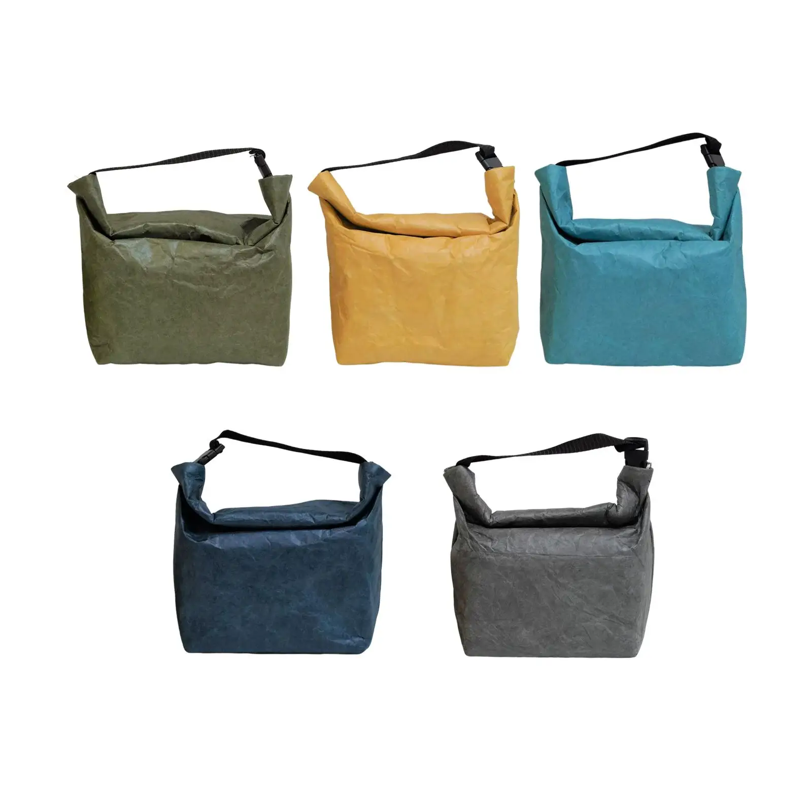 Durable Cooler Bags Thermal Food Storage Snack Bags Leakproof Box Grocery Tote Bento Handbag Women Adults Kids