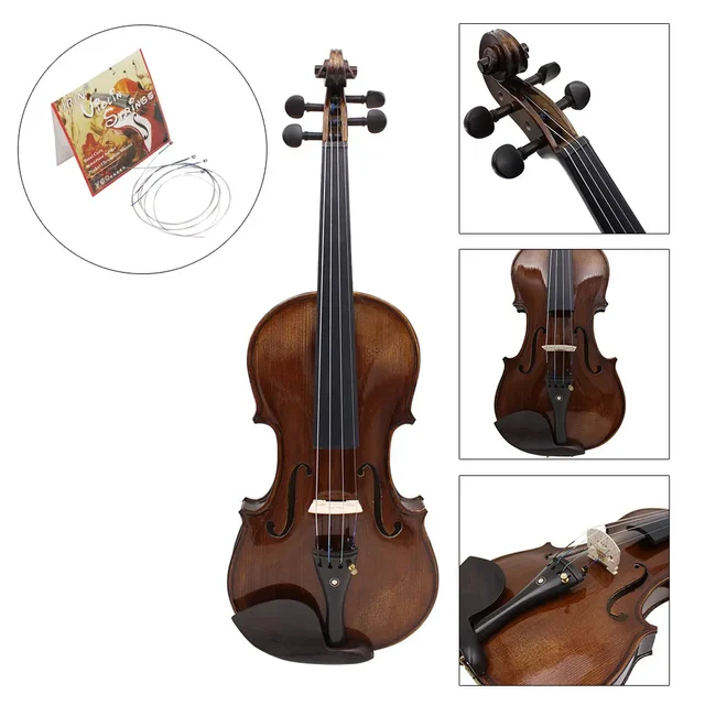 4 Cordes De Violoncelle Professionnelles En Acier V80 - Avec Sac De Rangement