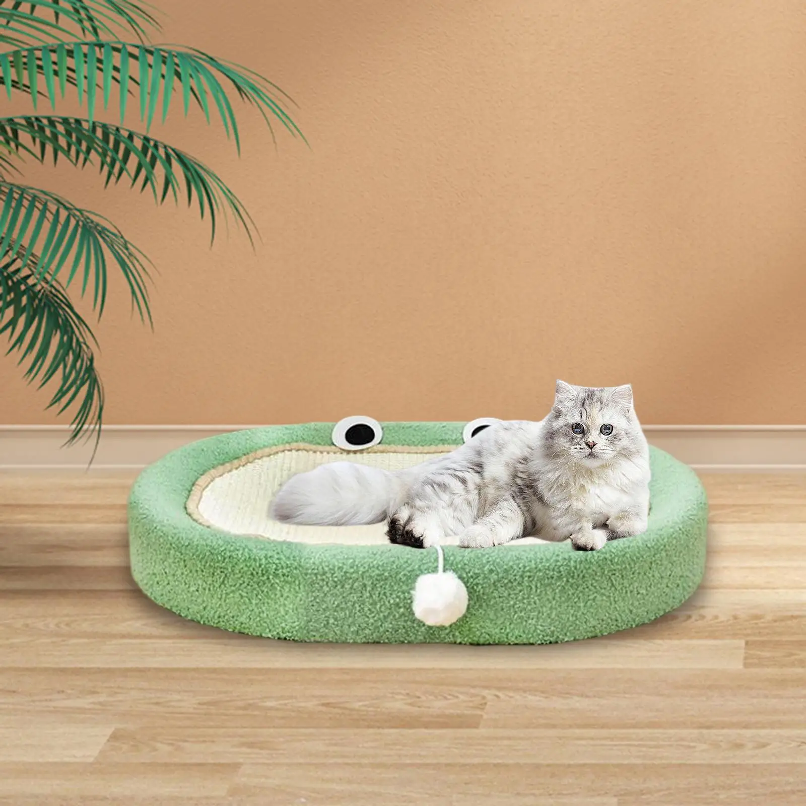 Cat Scratching Mat Scratcher Board Pad Nest Cat Scratcher Lounge Bed for Grinding Claw Small Medium Large Cats Resting Kitten