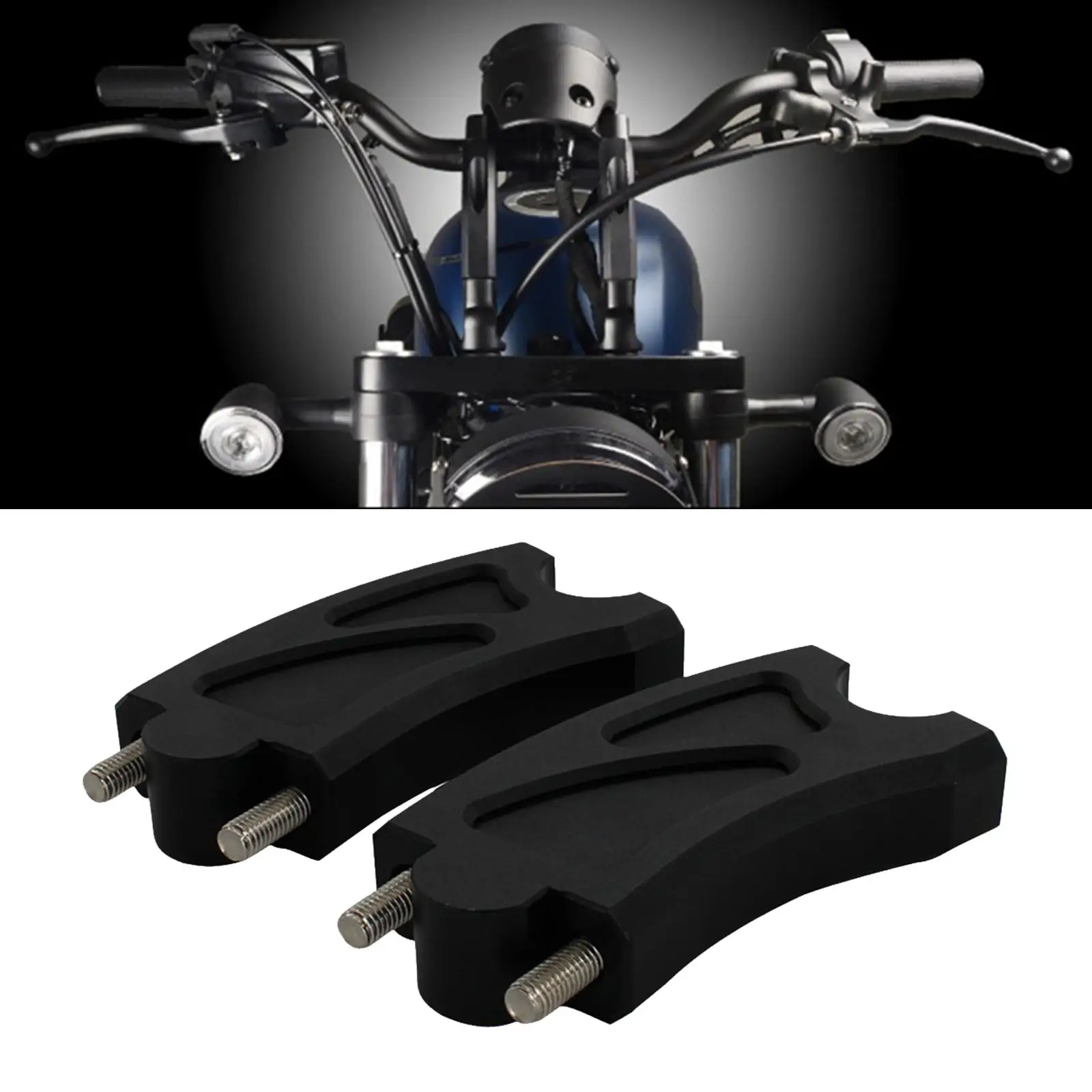 Handle Bar Risers Connector Accessory for CMX 300  Black