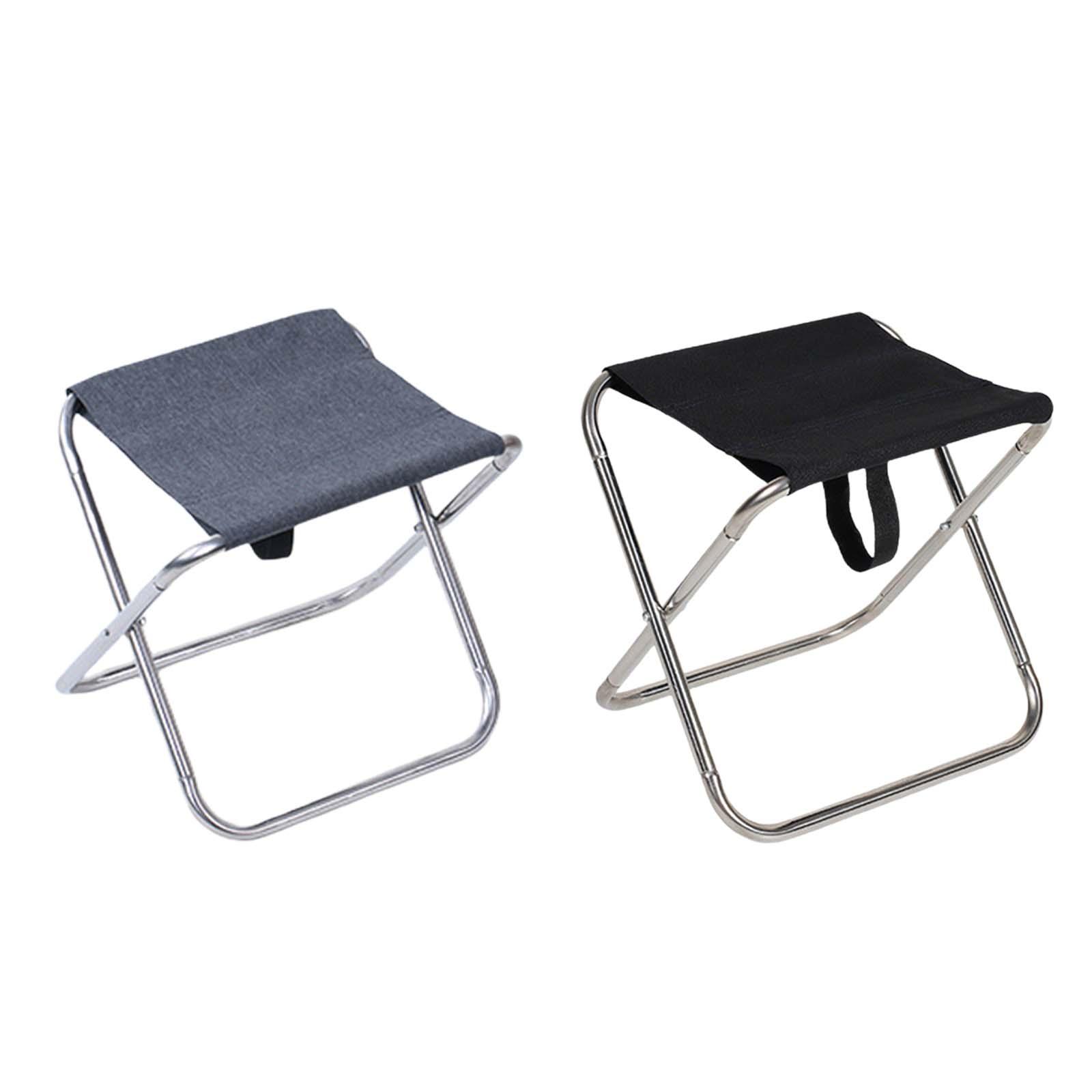 Camping Stool Folding Outdoor Small Foldable Camping Chair Easy to Carry Fishing Chair for Park Festival Lawn Patio Backpacking