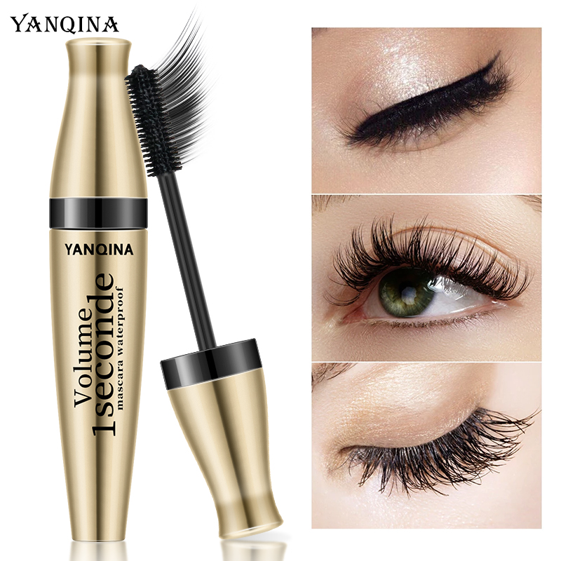 Best of 4D Mascara Waterproof Long Lasting Lash Black Eyelashes Silk Fiber Lengthening Mascara Extension 3D Mascara Makeup Reviews & Tips