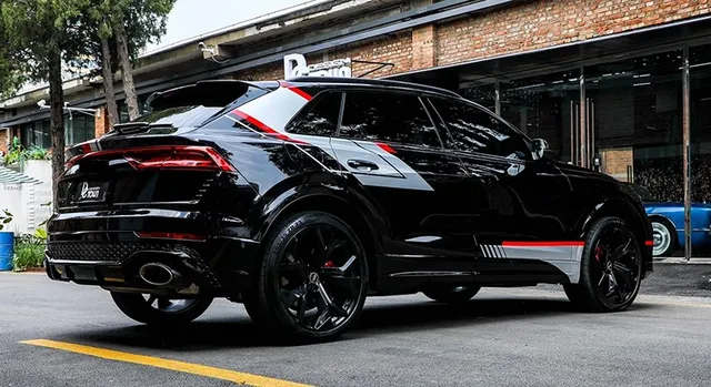 FOR Audi RS Q8 Car Decal Appearance Modification Sports Racing