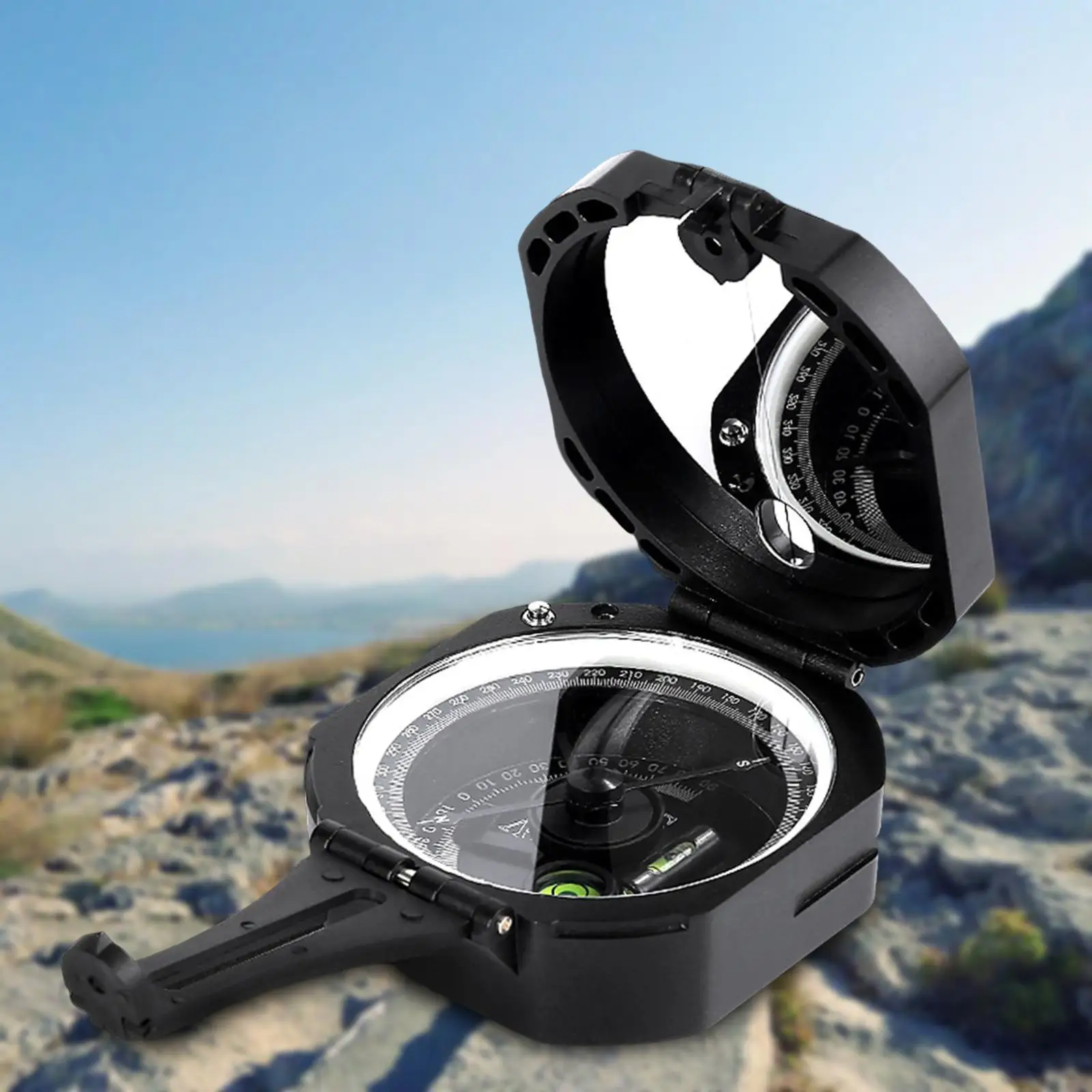 Geology Compass Transit Compass   Durable for Hiking Equipment