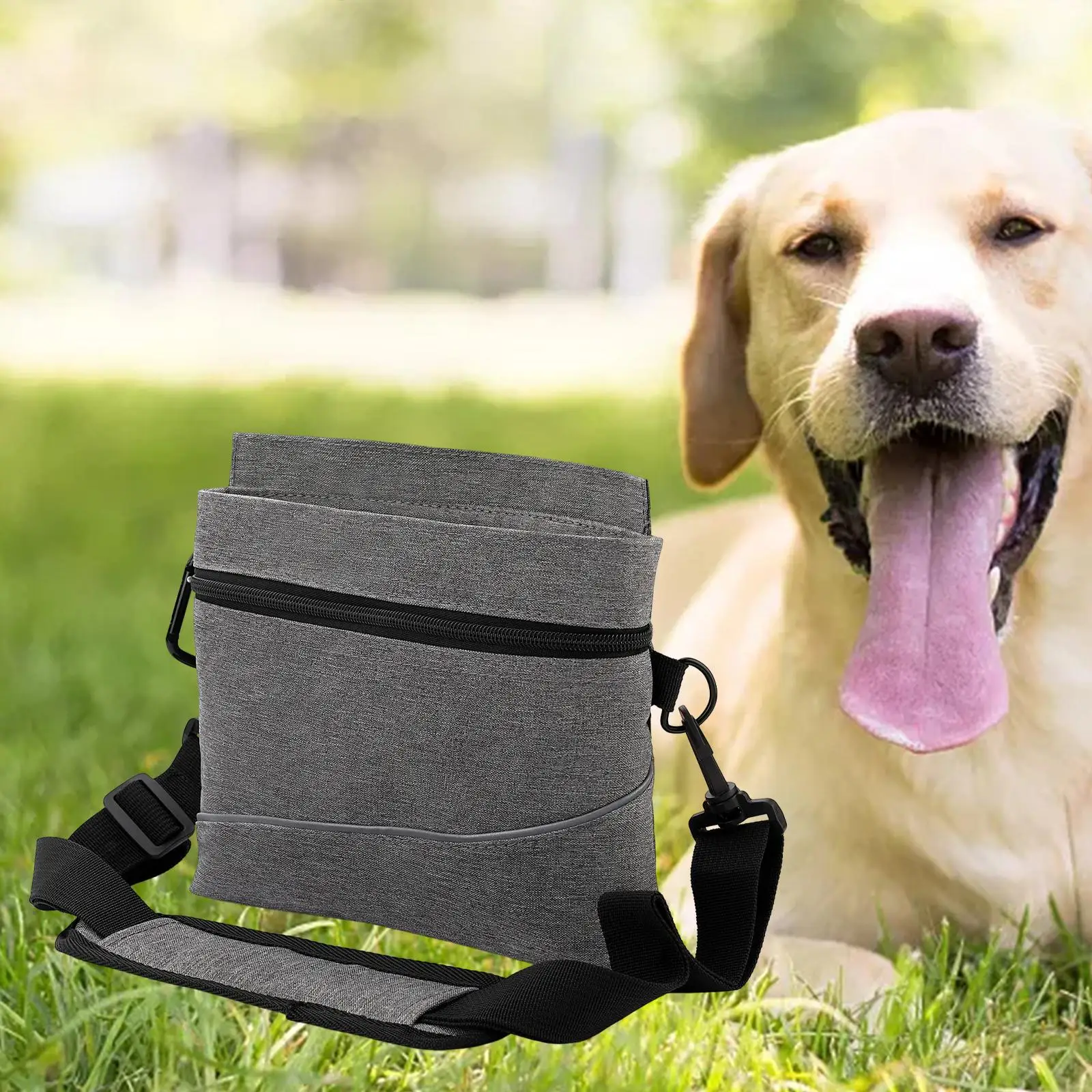Pouch Snack Waist Belt Bags Food Storage Carrying Training Bag for Pet