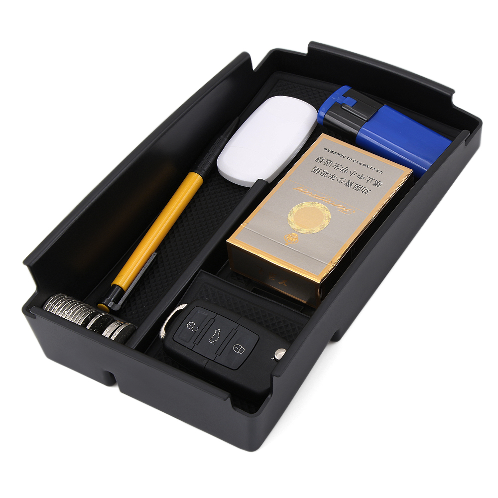 Für vw volkswagen cc passat b7 magotan b6 b7l auto armlehne box zentrale sekundäre lagerung handschuh halter container organisator verstauen – Detail 2