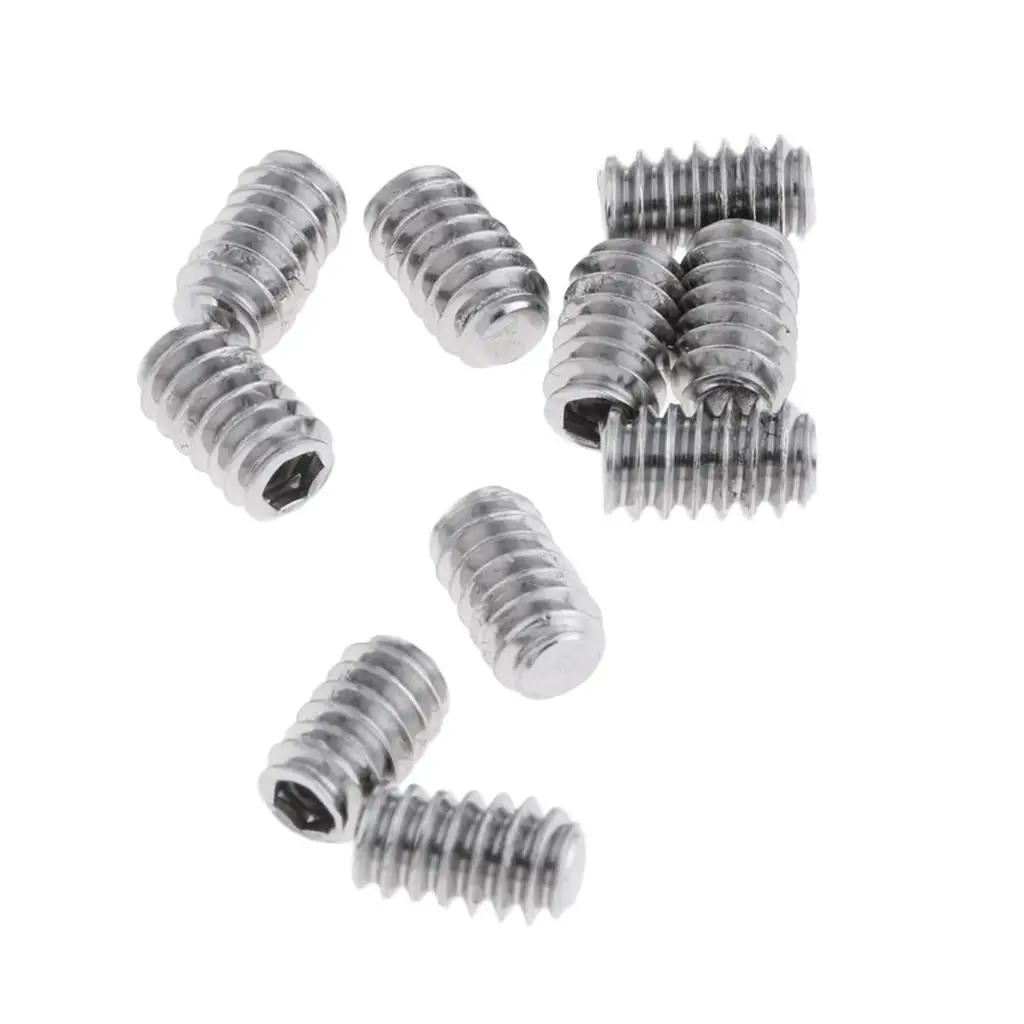 10Pcs Stainless Surfboard Grub Screws Surfing Accessory for Surfboard 
