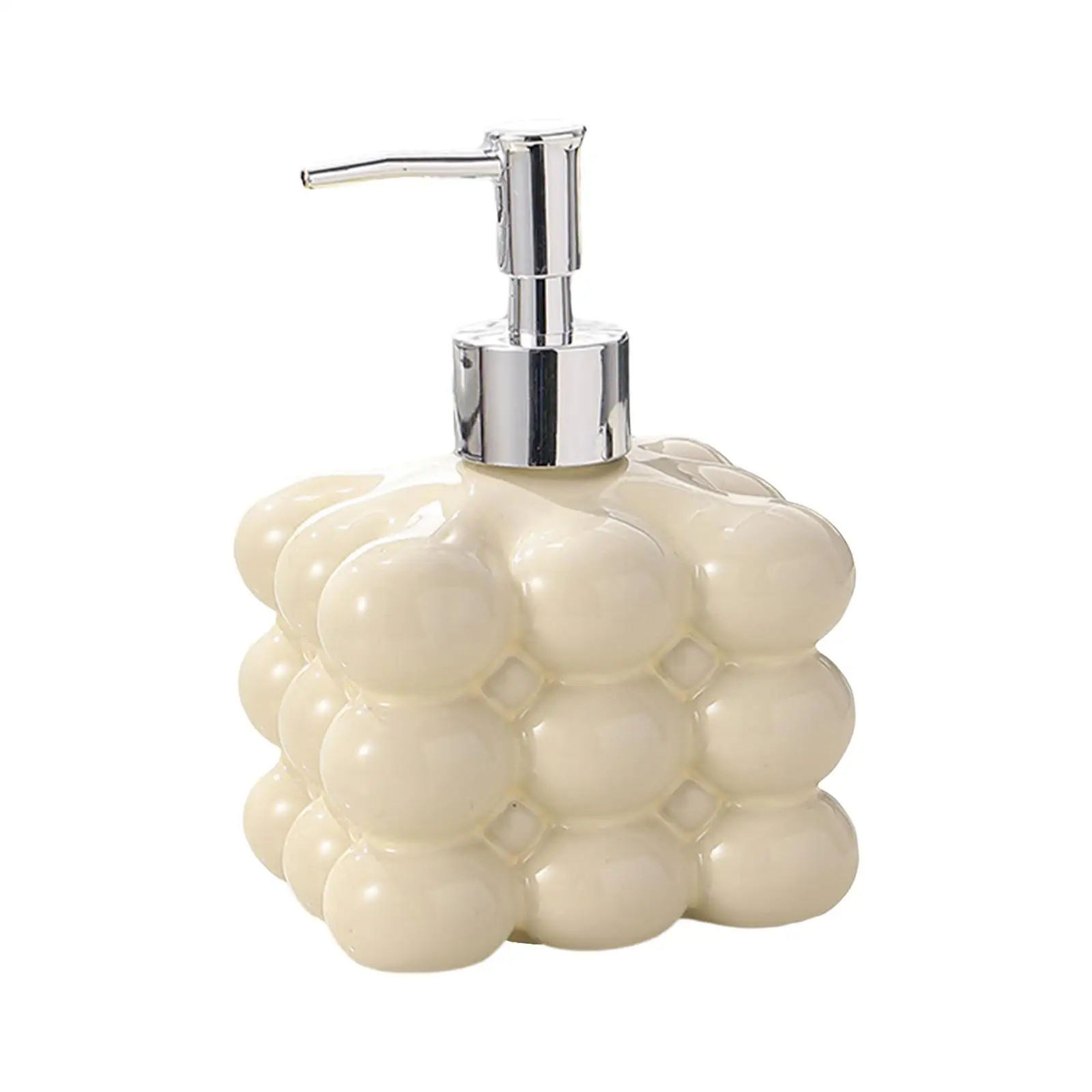 Ceramic Hand Soap Dispenser Fashion Lotion Dispenser Liquid Dispenser for Kitchen Bathroom Bedroom Laundry Dishwashing Soap