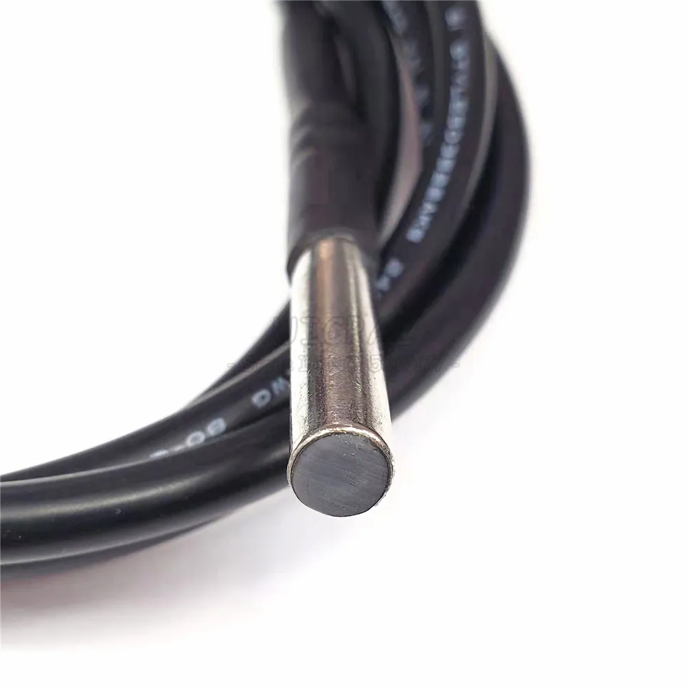 Sht31 temperatur feuchtigkeit sensor sonde kabel wasserdicht ip67 304 rostfreie digitale kapazitäts sensoren oem länge i2c ausgang – Detail 5
