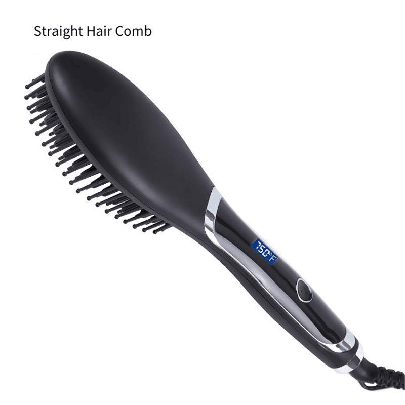 Best of Kemei Hot Comb Straightener Electric Hair Straightener Hair Curler Wet Dry Use Hair Hot Heating Comb For Hair Straight Hair Comb Reviews & Tips